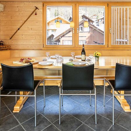 Chalet Steingaertli 1 Wengen Bagian luar foto