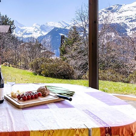 Chalet Steingaertli 1 Wengen Bagian luar foto