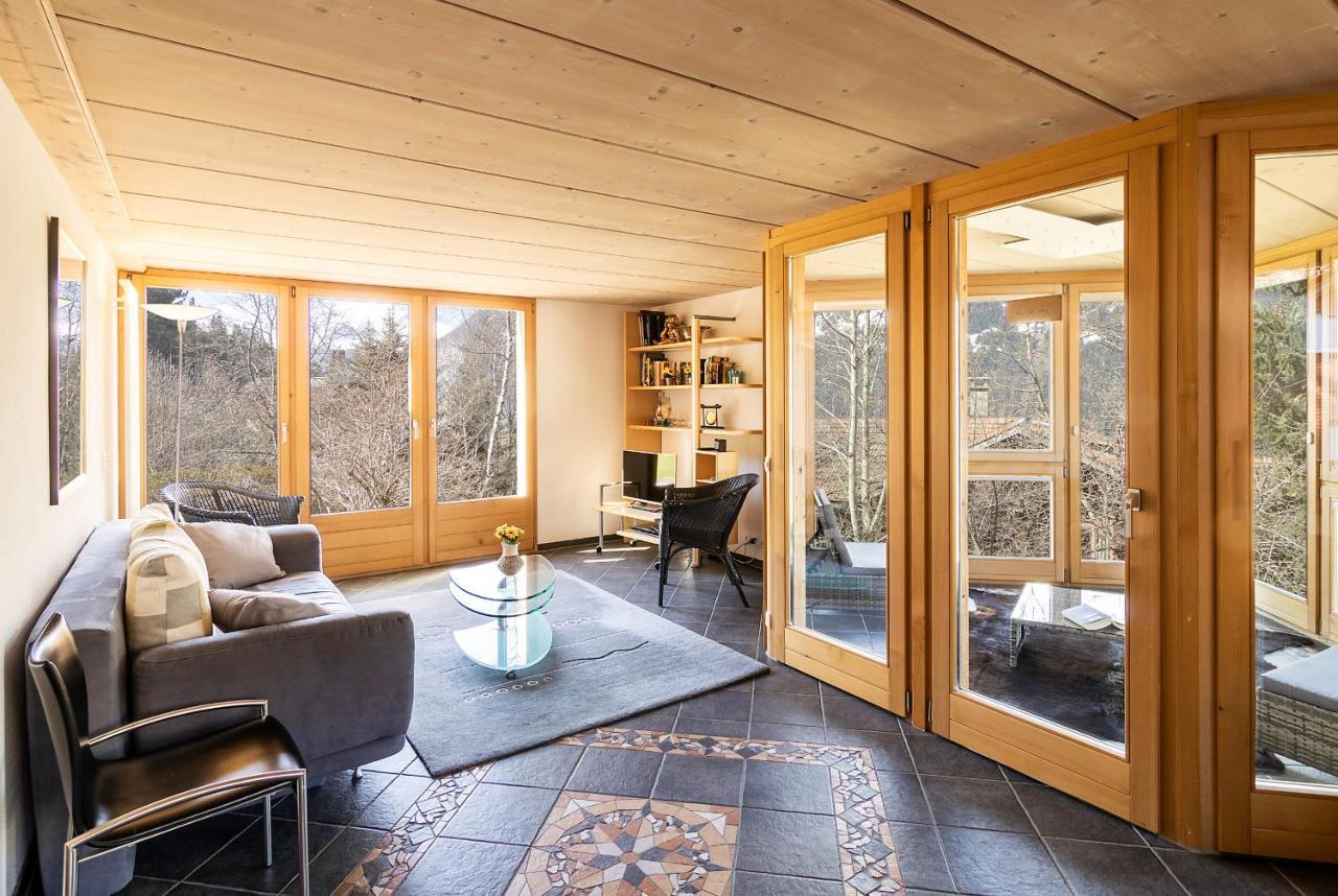 Chalet Steingaertli 1 Wengen Bagian luar foto