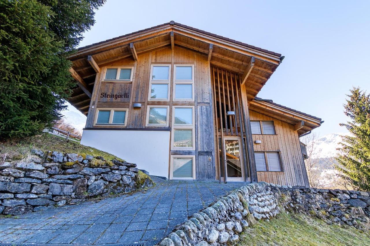 Chalet Steingaertli 1 Wengen Bagian luar foto
