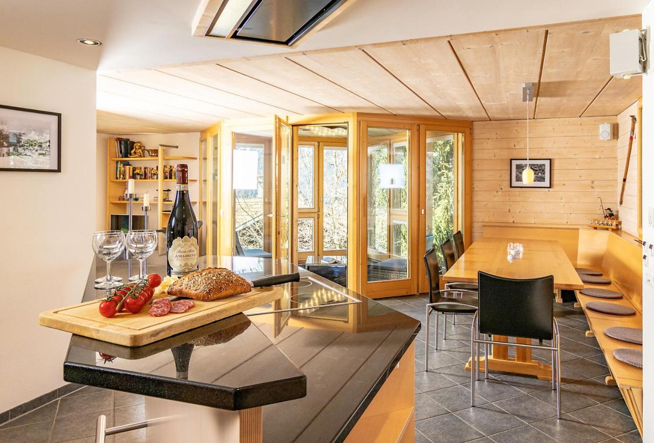Chalet Steingaertli 1 Wengen Bagian luar foto