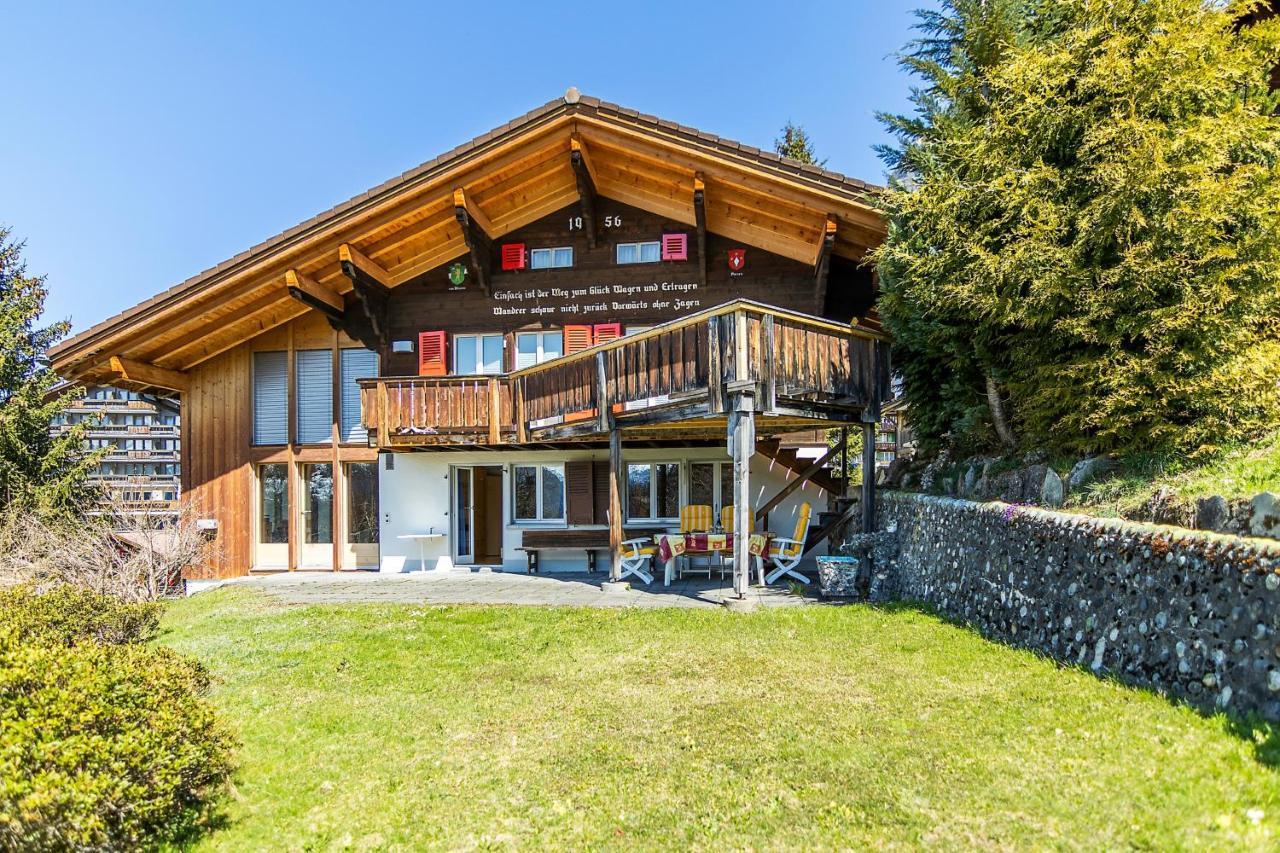 Chalet Steingaertli 1 Wengen Bagian luar foto