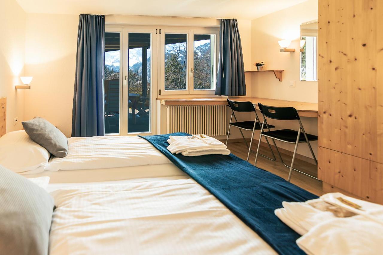 Chalet Steingaertli 1 Wengen Bagian luar foto